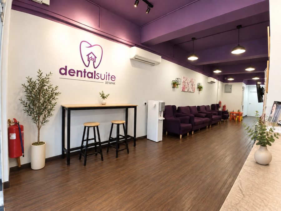 Reception at Dental Suite Setapak, Kuala Lumpur