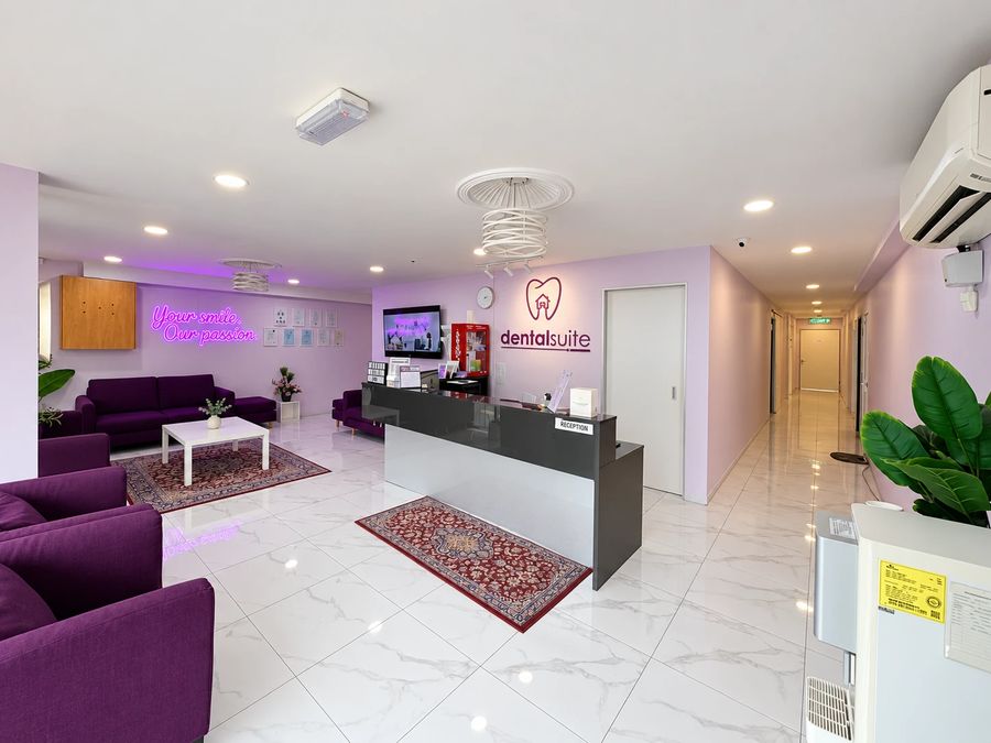 Reception at Dental Suite Setiawangsa, Kuala Lumpur